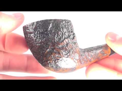 GBD Prehistoric Conquest 3 Panel Freehand Smoking Pipe From PIPELIST.COM