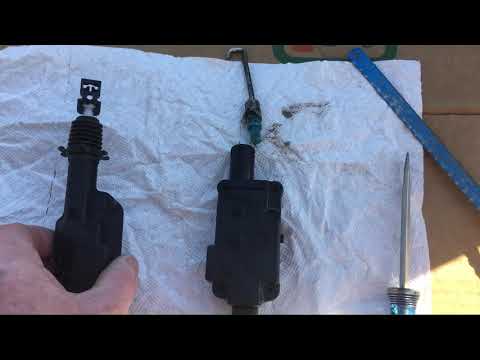 Door lock actuator replacement