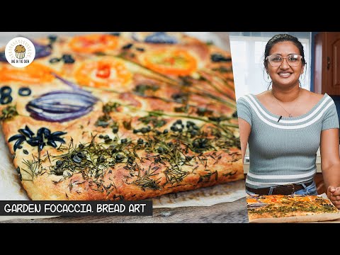 How To Make Garden Focaccia - Bread Art