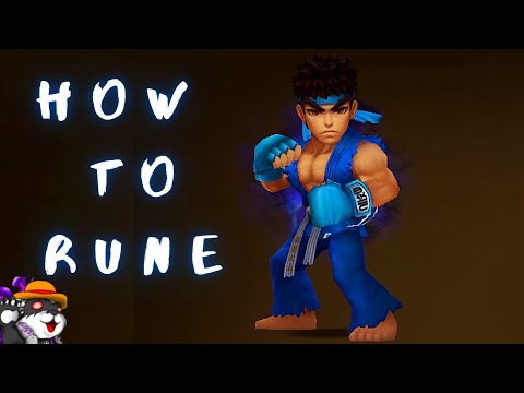 HOW TO RUNE WATER RYU (Moore) and HOW TO COUNTER | Summoners War