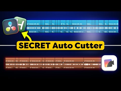Free Auto Audio & Video cutting Davinci Resovle