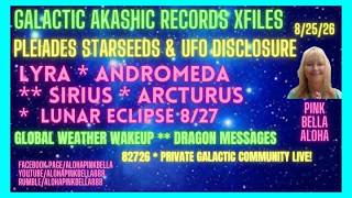 PLEIADIAN Starseeds & UFOs | Andromeda * LYRA * Arcturus * Sirius | LUNAR Eclipse 827 | DRAGONS
