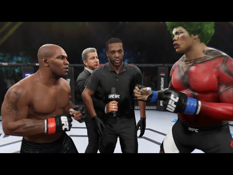 Mike Tyson vs. Ugly Clown - EA Sports UFC 2 - Boxing Stars 🥊