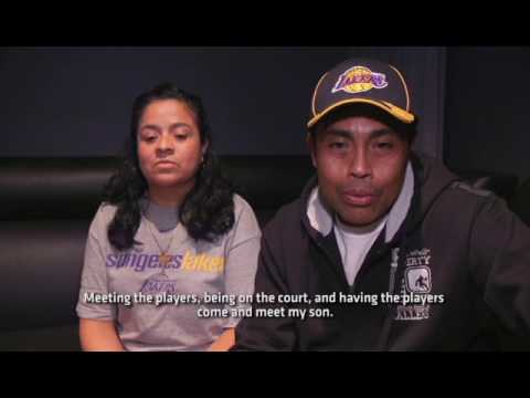 Make-A-Wish Greater Los Angeles: Alfonso and the LA Lakers' D’Angelo Russell