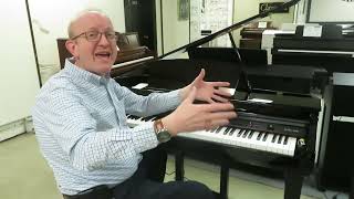 Video thumbnail for New Kurzweil KAG-100 Digital Grand Polished Ebony by BHA Piano Center