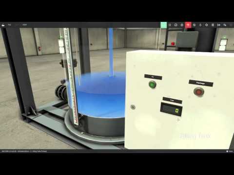 Filling Tank - FACTORY I/O Scene