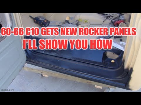 1960-1966 Chevy C10 GMC Rocker Panels Inner and Outter plus supports and pillar extensions