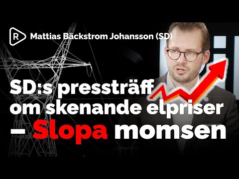 Efter de höga elpriserna | SD: Slopad elskatt och moms på elenergi under vintern