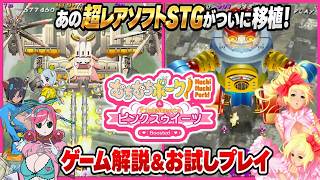 あの超 レアソフト STG がついに移植！ むちむちポーク＆ピンクスゥイーツ ゲーム解説＆お試しプレイ