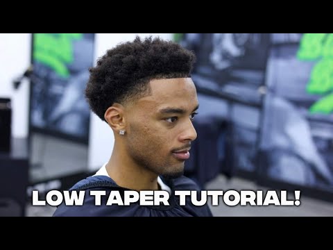 Afro Low Taper Fade