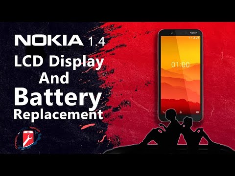 Nokia 1.4 TA1322 Damaged Cracked Broken Lcd Display Screen Glass & Faulty Battery Replacement