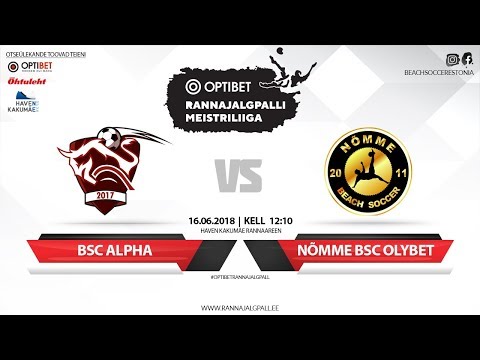 BSC Alpha vs. Nõmme Beach Soccer Club /OlyBet
