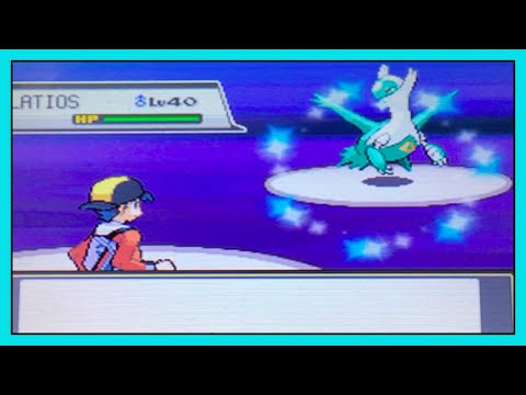 LIVE! SHINY LATIOS AFTER 4,894 SRs (Pokemon Heartgold)