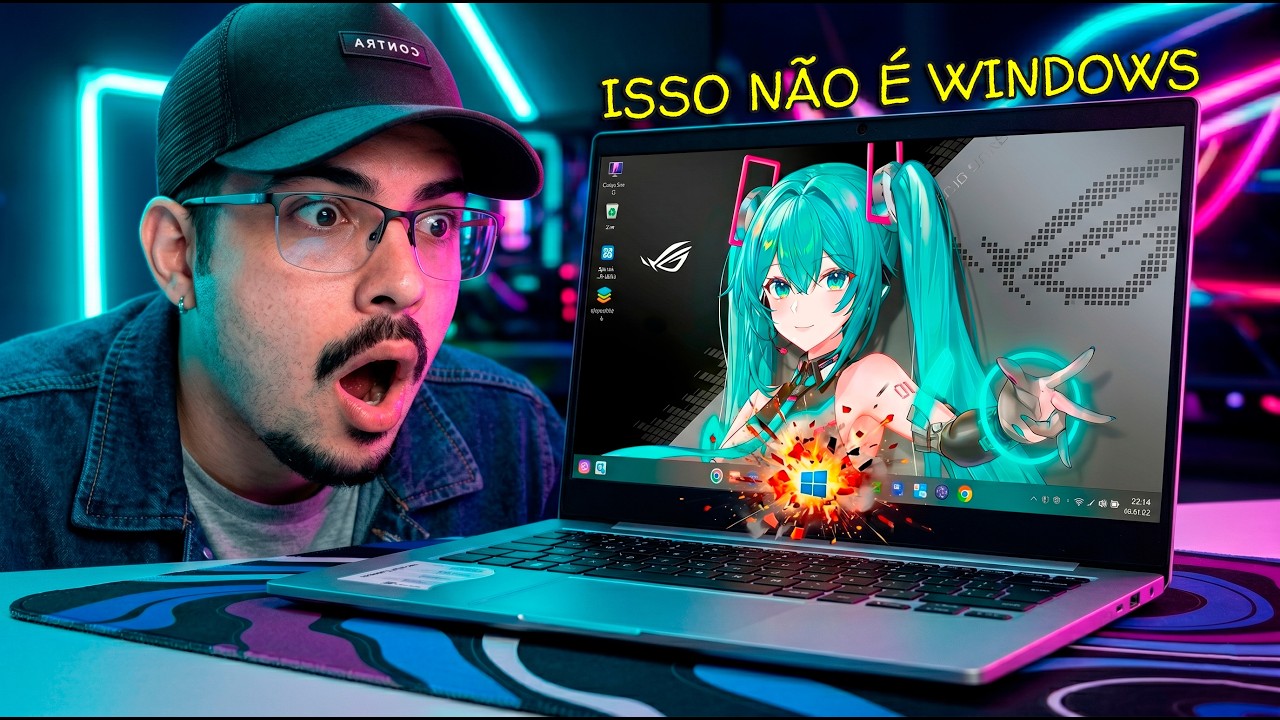 Adeus Microsoft? O NOVO "Windows da China" ficou IMBATÍVEL!