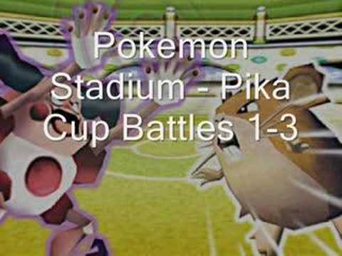 Pokemon Stadium - Pika Cup Battles 1-3