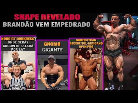 Rafael Brandão mostra mais o shape + Novo CT Darkness? + Santisteban recebe competidor Pro do Arnold