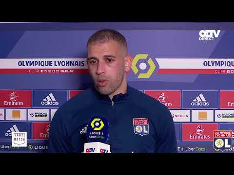 ISLAM SLIMANI À PROPOS ENTRÉ DU MATCH OL-PSG