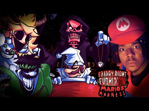 THE MADNESS HAS RETURNED!! (Friday Night Funkin') Mario's Madness Christmas Surprise Update￼