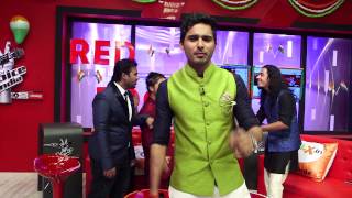 Independence Day celebrations on the sets of The Voice India