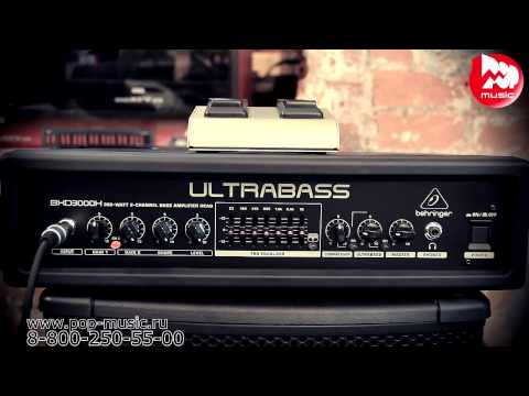 БАСОВЫЙ УСИЛИТЕЛЬ BEHRINGER BXD3000H ULTRABASS