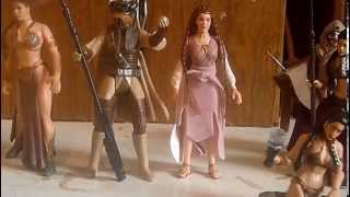 Star Wars action figure overview: Princess Leia requested by: Glee Fan Evans