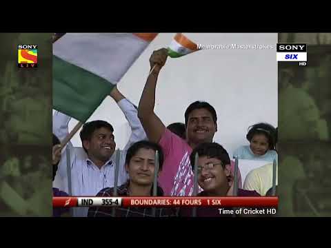 Sachin Tendulkar 203 vs Sri Lanka 2nd Test 2010 at Colombo SSC  HD