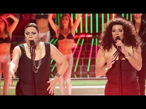 Tu cara me suena - Los Chunguitos imitan al imitan a Azúcar Moreno