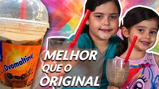 MELHOR MILKSHAKE DO MUNDO | OVOMALTINE FEITO EM CASA | FAMÍLIA COSTA