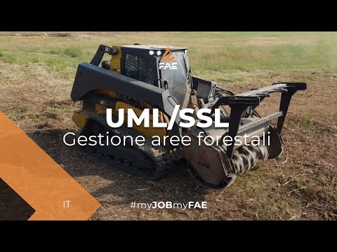 Trincia forestale UML/SSL - Uno dei modelli di maggior successo della gamma FAE