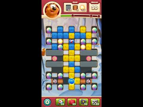 Toon Blast Level 7719 - NO BOOSTERS 🐻🐺🐱 | SKILLGAMING ✔️