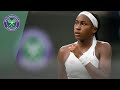 Match point: Cori Gauff vs Magdalena Rybarikova Wimbledon 2019
