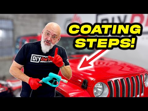 How to Ceramic Coat Your Car In Less Than 18 minutes?! (You Can’t Mess This Up!)