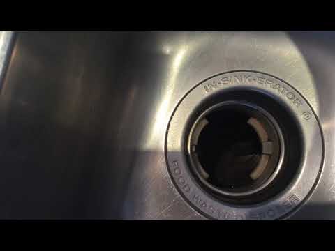 Garbage disposer won’t turn off: quick fix