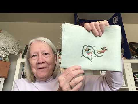 Floss Tube #136 - October Stitching, Some Bobbin Lace, and Queen City Retreat Recap!