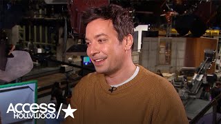 Jimmy Fallon On Returning To Host 'SNL' & Musical Guest Harry Styles | Access Hollywood