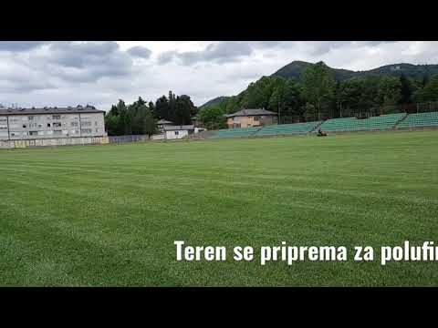 Priprema terena za polufinale Kup-a ZE-DO za juniore