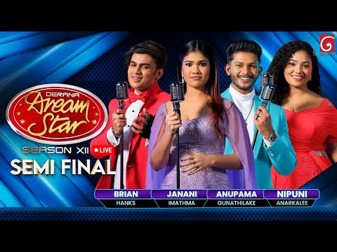 🔴 LIVE | Derana Dream Star Season 12 | Top 04 | Semi Final | 04th January 2026 | TV Derana