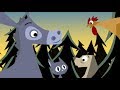 Muzycy z Bremy – Pełny odcinek klasycznych opowieści – Animacja dla dzieci Skoczek po kałuży