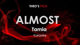 Almost - Tamia karaoke