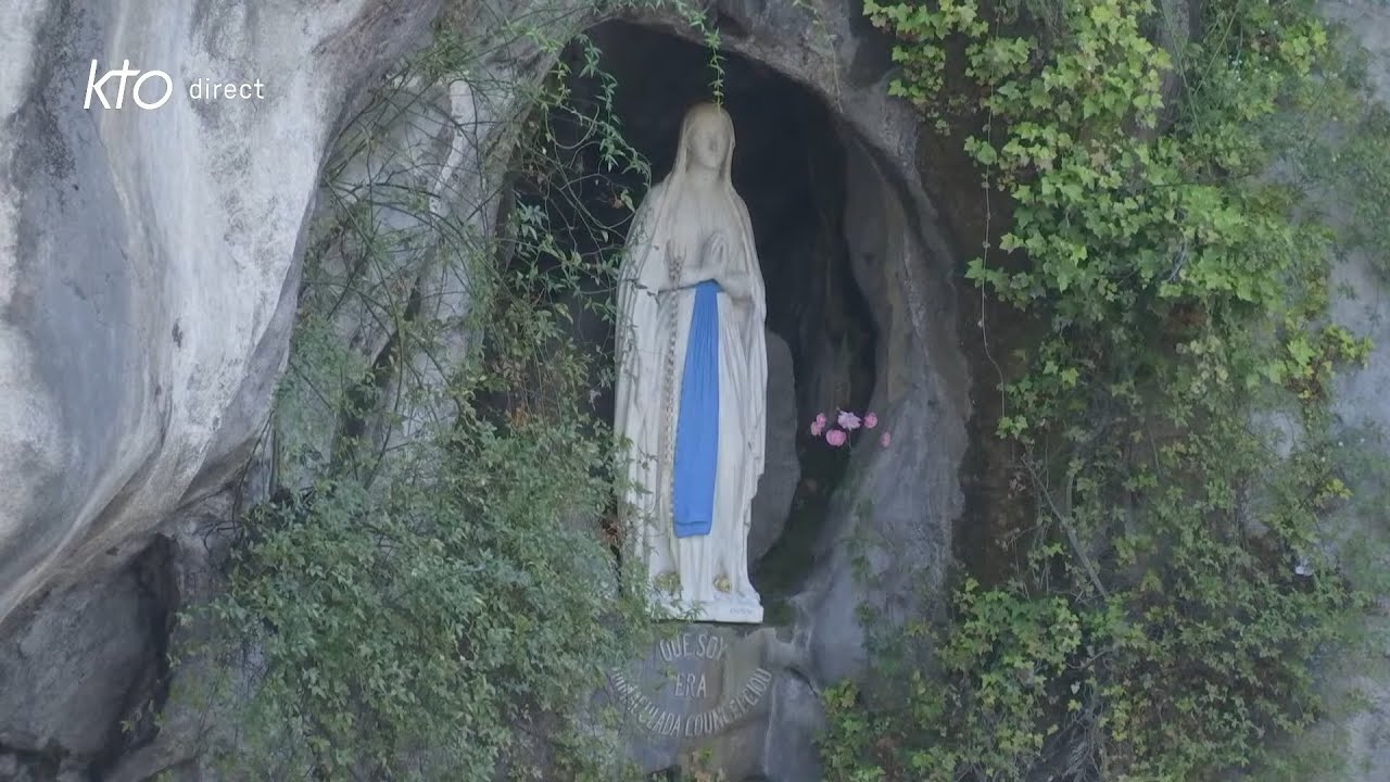 Chapelet du 28 septembre 2024 à Lourdes