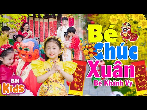 BÉ CHÚC XUÂN 🌸 Bé Khánh Vy - Nhạc Tết Thiếu Nhi Vui Nhộn 2024, Bé lớn rồi bé hông thích lì xì 4K
