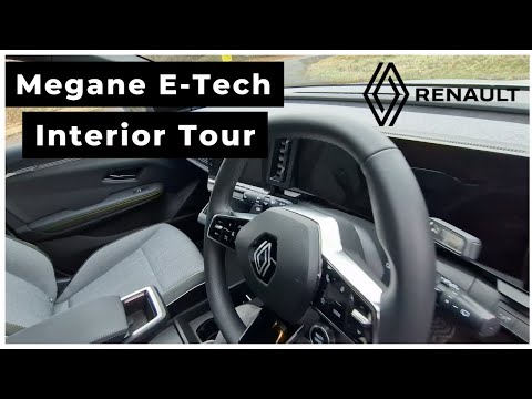 Interior Tour of the Renault Megane E-Tech (Techno Spec)