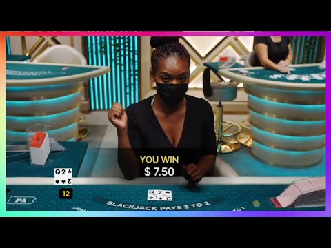 Blackjack Online - My FIRST CASHOUT (Live Dealer for Real Money) - YouTube