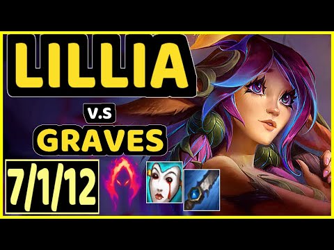 4LAN (LILLIA) vs GRAVES - 7/1/12 KDA JUNGLE GAMEPLAY - BR Ranked MASTER