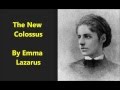 "The New Colossus" Emma Lazarus sonnet about the Statue of Liberty FAMOUS POEM