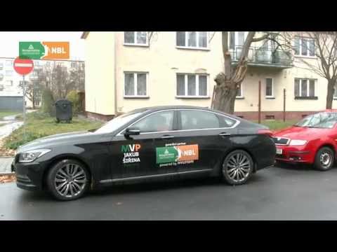 MVP Jakub Šiřina přebírá Hyundai Genesis