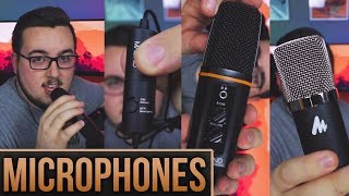 Affordable Microphones For Voiceovers, Podcasts + More! (USB + XLR + 3.5mm)