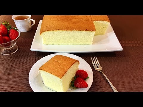 How to make a Perfect Sponge Cake - Original Cake 口感綿密古早味蛋糕做法