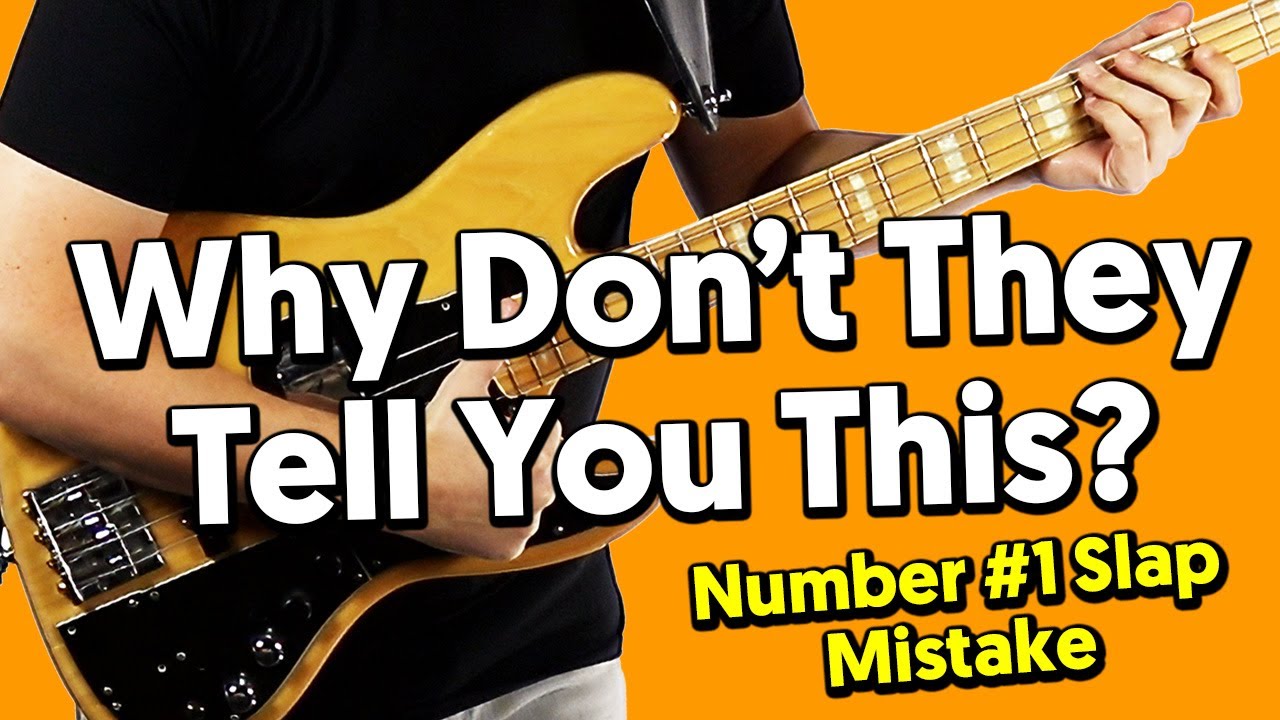 🔥The #1 Slap Bass Mistake That WILL STOP Your Progress!