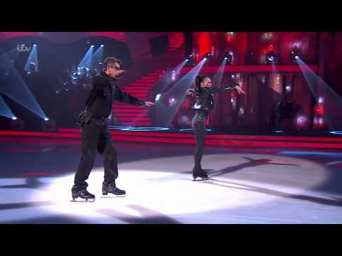 Joe Is Happy Getting A Great Score From Jason - Dancing On Ice